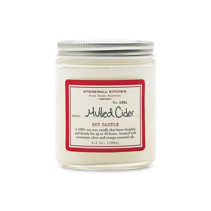 Stonewall Kitchen Mulled Cider Soy Candle
