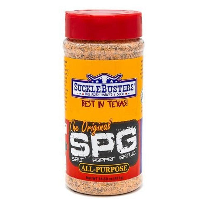 Sucklebuster SPG Salt Pepper Garlic Rub - 14.5oz