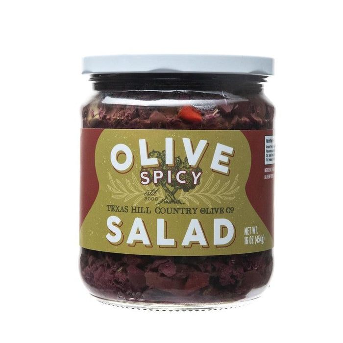 Texas Hill Country Olive Co. Mediterranean Spicy Olive Salad