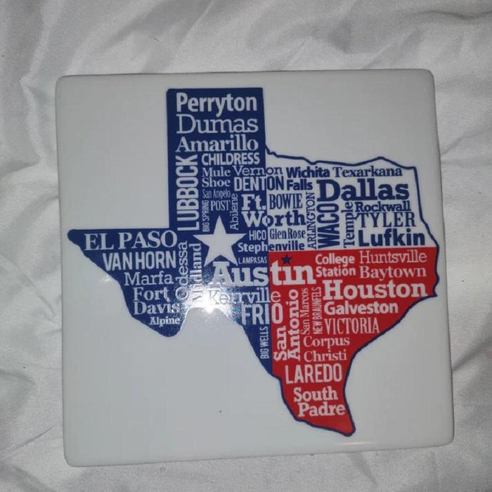 Texas Products Texas Cities Trivet