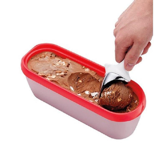 Tovolo 1.5 Quart Glide-a-Scoop Ice Cream Tub Strawberry
