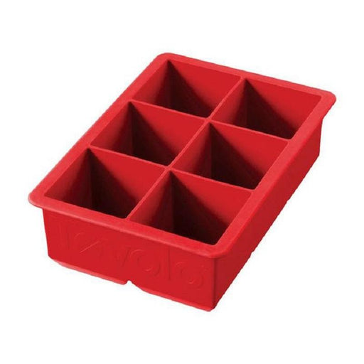 Tovolo Modern Pop Molds with Tray in Candy Apple Red