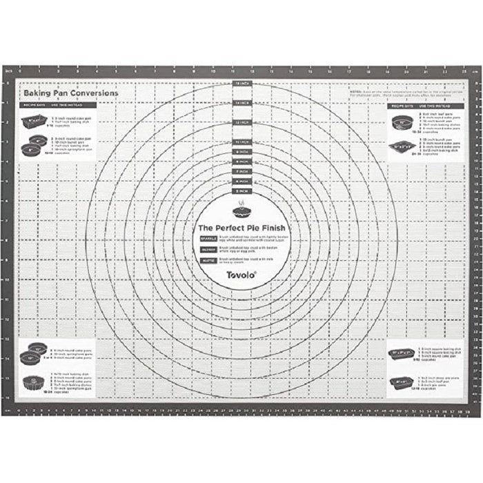Tovolo Pro-Grade Sil Pastry Mat w/Reference Marks