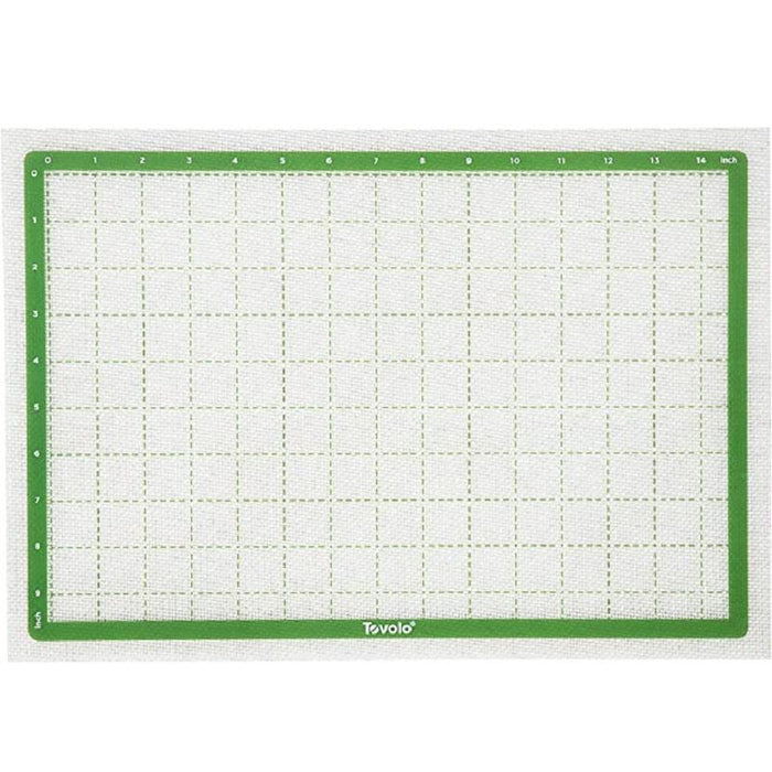 Tovolo Pro-Grade Silicone 1/2 Sheet Pan Mat with Grid