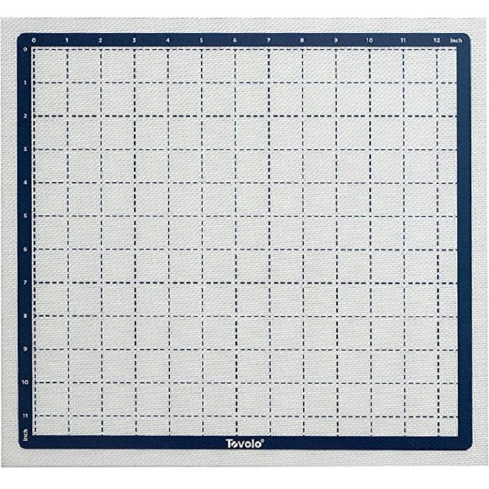 Tovolo Pro-Grade Silicone Cookie Mat w/ Grid - 13.5 x 14.5