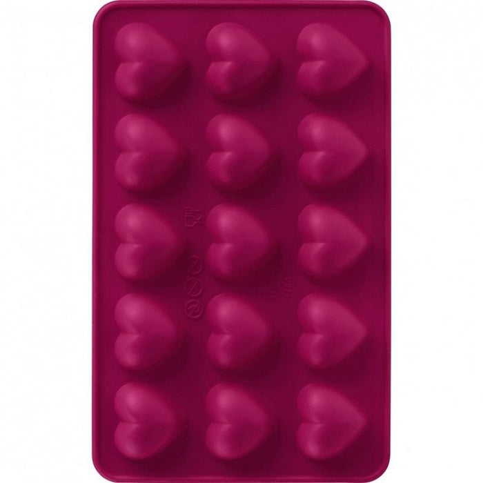 Trudeau Silicone Heart Candy Molds - 2 Pack