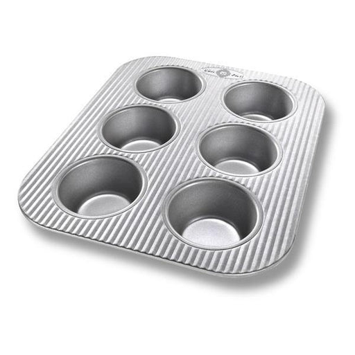 USA Pan Nonstick 6-Cup Muffin Pan - Faraday's Kitchen Store