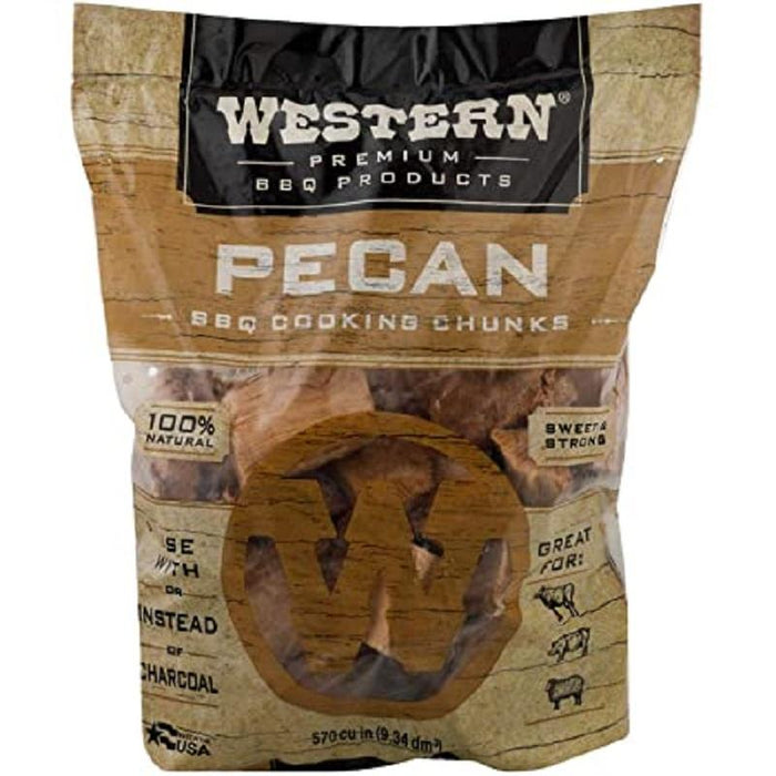 Western Wood Pecan Cooking Chunks - 9L