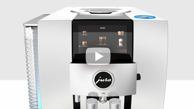 Jura Z10 Automatic Coffee Center, Aluminum White