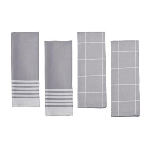 Zwilling Grey Kitchen Towel Set - Faraday's Kitchen Store