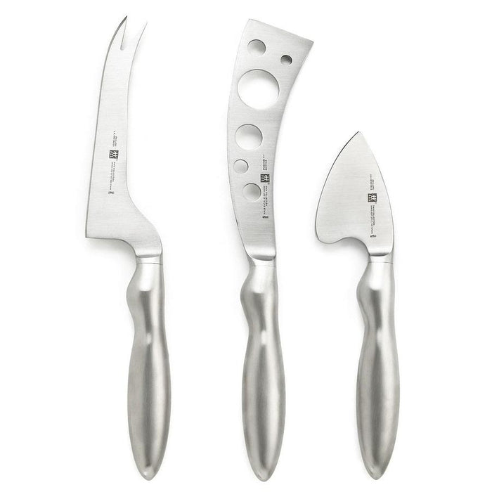 Zwilling J.A. Henckels 3-Piece Stainless Steel Cheese Knife Set