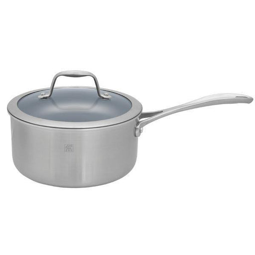 Zwilling J.A. Henckels Tri-Ply Stainless Steel 3 Quart Sauce Pan with Lid - Faraday's Kitchen Store