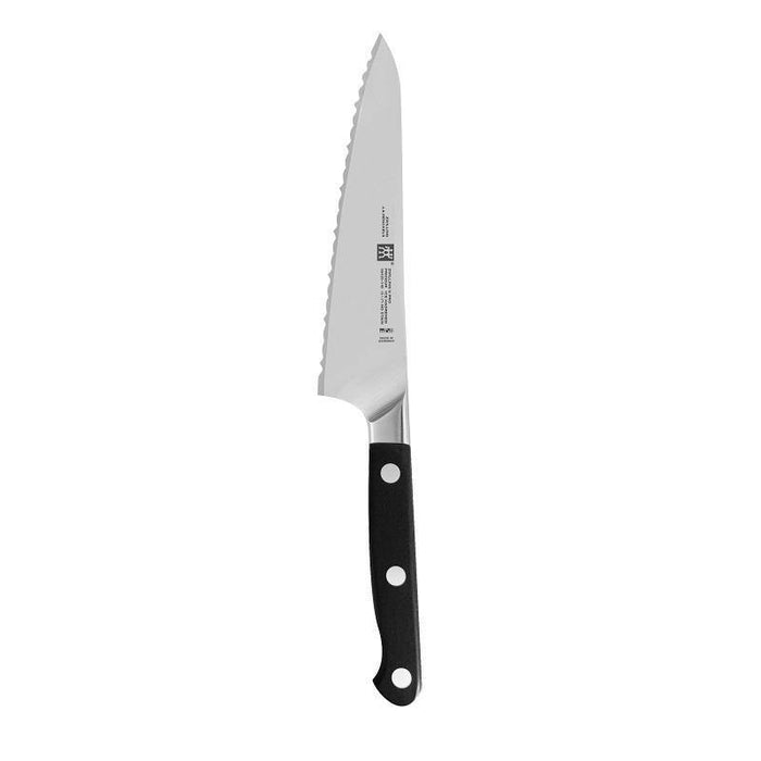 Zwilling Pro 5.5” Serrated Prep Knife