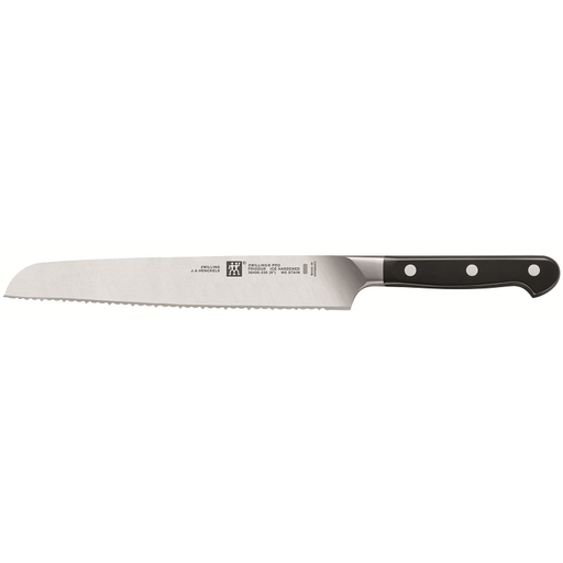 Zyliss Comfort Pro Serrated Paring Knife - Full Tang Vegetable & Bread  Knife - Ice Hardened Stainless Steel Serrated Knife - Black/Stainless Steel  